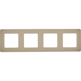 Legrand/Daccord INSPIRIA Шампань Рамка - 4 поста.