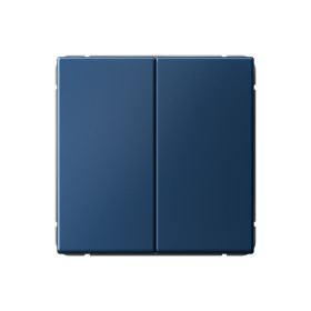 Systeme Electric ArtGallery Аквамарин Переключатель 2-клавишный, сх.6/2, 10АХ, механизм