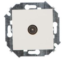 Simon 15 Бежевая Розетка TV одиночная, винт.зажим