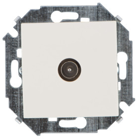 Simon 15 Бежевая Розетка TV одиночная, винт.зажим