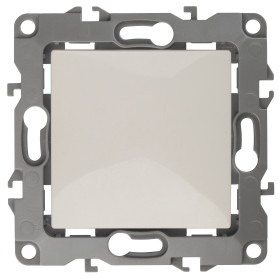 ЭРА 12-1103-02 Переключатель, 10АХ-250В, IP20, Эра12, слоновая кость (10/100/3200)