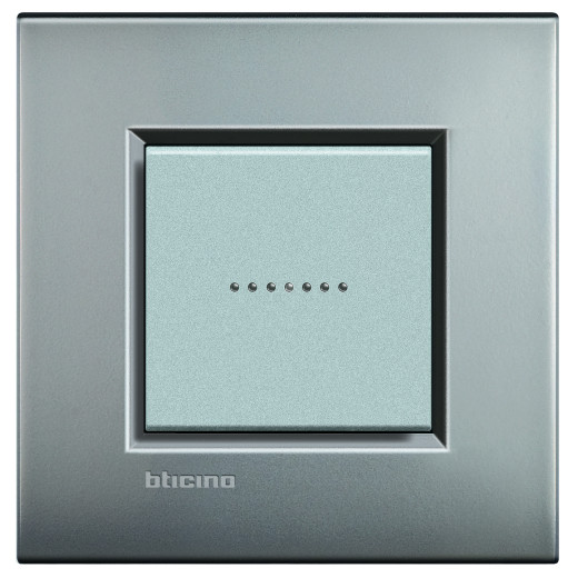 Livinglight Рамка AIR 1 пост, цвет Матовый никель