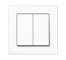 JUNG Радиопередатчик Friends of Hue, 4 группы, включает рамку арт A5581BFWW термопласт белый A500