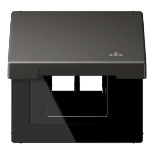 Накладка и крышка для двойных UAE розеток с символом 