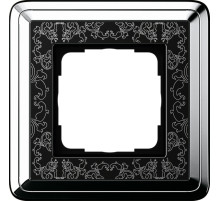 Gira ClassiX Art Хром/Черный Рамка 1-ая