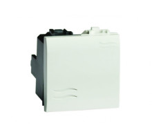 DKC Brava Инвертор (промежуточный переключатель), белый, 2 мод.