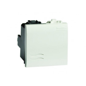 DKC Brava Инвертор (промежуточный переключатель), белый, 2 мод.