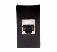 DKC Розетка RJ-45 кат5E,экр,Viva,1 мод.,черн
