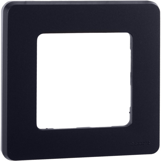 Рамка 1 пост - Legrand/Daccord Inspiria - антрацит