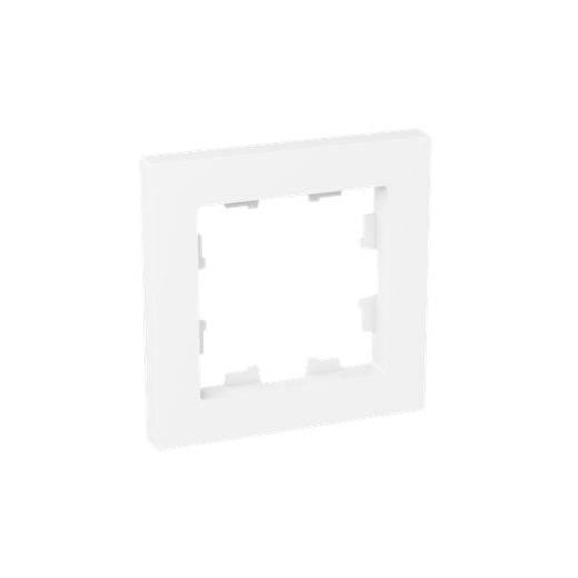 1 - местная рамка, белая, пластик Эпика EKF