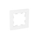 1 - местная рамка, белая, пластик Эпика EKF
