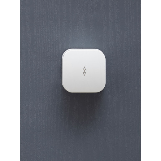 GLORY Выключ. 1-кл. прох. о/у 10А ВСп10-1-0-ХБ белый IEK