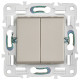 SKANDY Выключ. 2-кл. перекр. 10А SK-V06Sh шамп. IEK