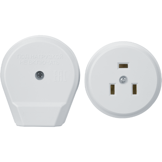 Розетка Navigator 14 347 NCA-C02-32A-250-WH