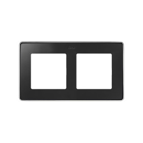 Simon 82 Detail Графит,основание хром Рамка 2-ая