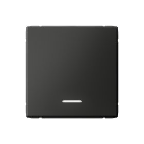 Systeme Electric ArtGallery Базальт Выключатель 1-клавишный кнопочный с подсв. 10А, механизм