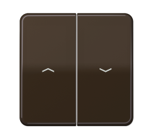 JUNG CD Коричневая Клавиша 2-ая жалюзийная ударопрочная