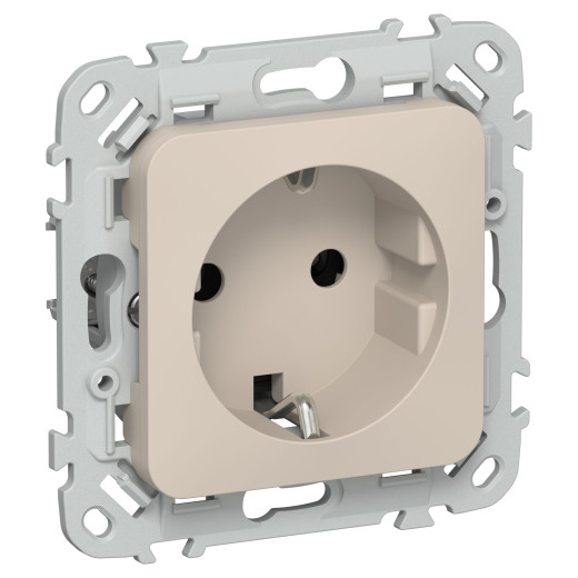 FLITE Роз. с з/к без з/ш б/к 16А РС11-1-ФлЛ льн. IEK