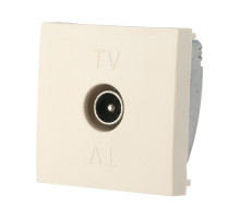 Ecoplast LK45 Розетка TV оконечная (бежевый)