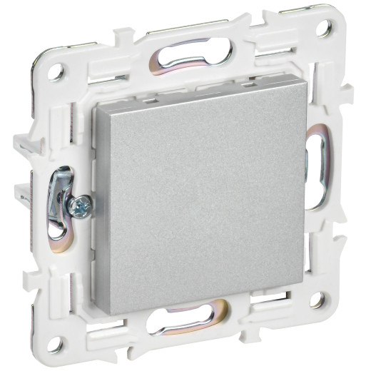 SKANDY Заглушка с суппортом SK-C01S сереб. IEK