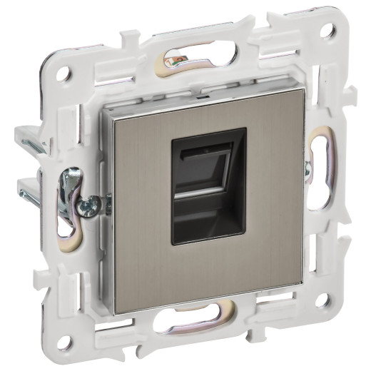 SKANDY Роз. комп. RJ45 кат.5E SK-K01N никель IEK