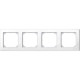 MERTEN M-Smart РАМКА 4 поста, ПОЛ.БЕЛЫЙ, SM