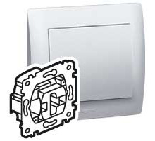 Legrand PRO 21 Мех Выключатель 1-клавишный 2-полюсной 16А.