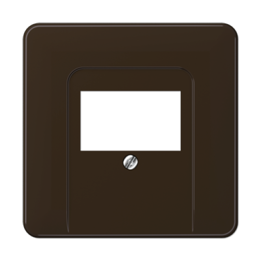Крышка для ТАЕ розетки, коричневая