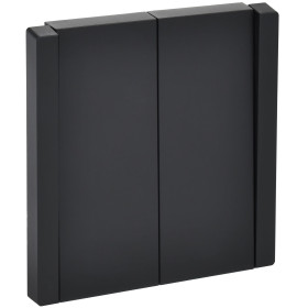 IEK FORTE&PIANO Черный Выключатель 2-кл перекрестный 10А FP109