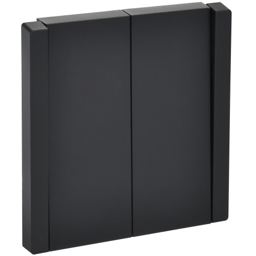 FORTE&PIANO Выключ. 2-кл. перекр. 10А FP109 чер. IEK