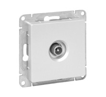 EKF Эпика Механизм розетки TV, проходная, алюминий.