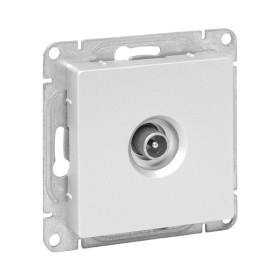 EKF Эпика Механизм розетки TV, проходная, алюминий.