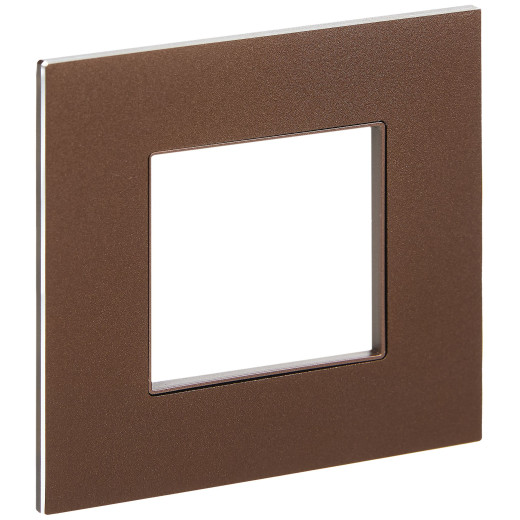 SKANDY Рамка 1-мест. SK-F31Br металл шоколад IEK