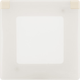 Legrand/Daccord INSPIRIA Слоновая кость Рамка с защитной крышкой IP 44.
