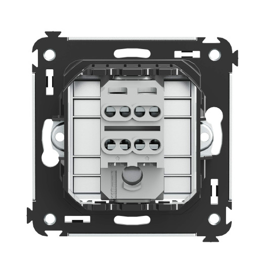 Инвертор одноклавишный в стену, Avanti, закаленная сталь