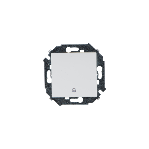 Simon 15 Белый Кнопка клавишная с пиктограммой, 16А, 250В, винт.заж.