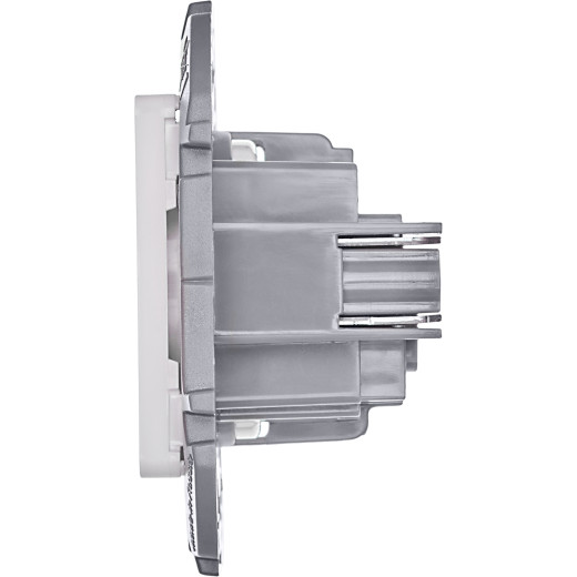 Розетка без заземления - Legrand/Daccord Inspiria - без шторок 16А 250В винтовые зажимы - белый