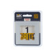 BRITE Рамка 1-мест. РУ-1-2-БрБ стекло бел. IEK