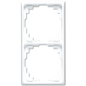 JUNG Рамка для инсталляции в кабельных каналах, 2-кратная белая