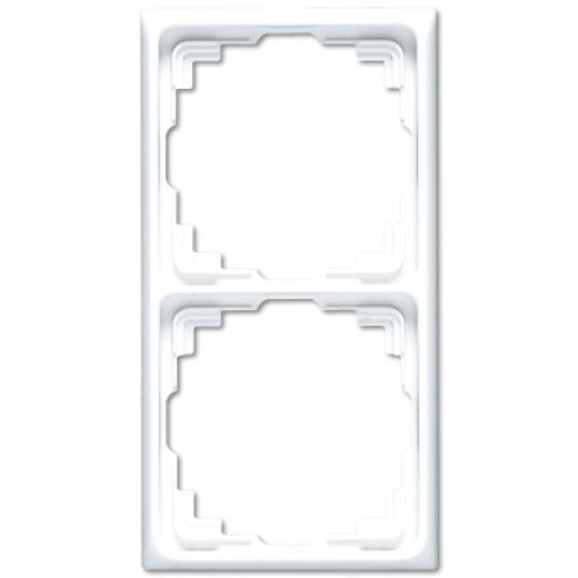 Рамка для инсталляции в кабельных каналах, 2-кратная, белая
