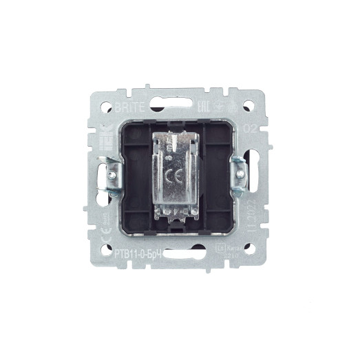 BRITE Роз. TV оконечная РТВ11-0-БрЧ черн. IEK