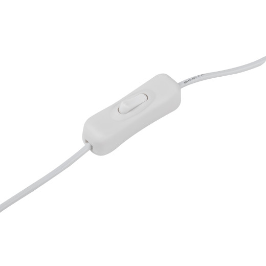 Кабель питания для линейного светильника ЭРА FTS-C5-plug-1,5 1,5 м с выключателем коннектор IEC C5