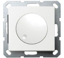 Jasmart G Белый глянцевый Диммер универсальный 3-500 Вт, LED 3-250 Вт, HV-500 Вт