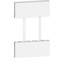 BT Living now Белый Лицевая панель для установки терморегулятора, 2 мод.