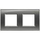 Livinglight Рамка прямоугольная, 2 поста, цвет Лондонский туман