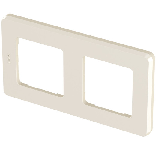 Рамка 2 поста - Legrand/Daccord Inspiria - слоновая кость