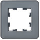 BRITE Рамка 1-мест. РУ-1-2-Бр стекло графит RE IEK