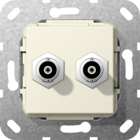 Gira Разъем BNC 2 местн.