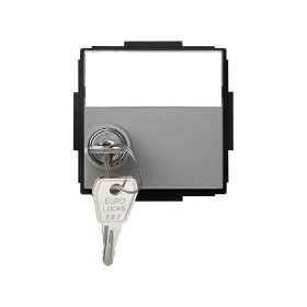 Simon 27 Scudo Серая Крышка откидная с замком