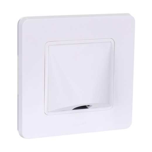 Вывод кабеля IP21 - Legrand/Daccord Inspiria - с зажимом для кабеля - белый